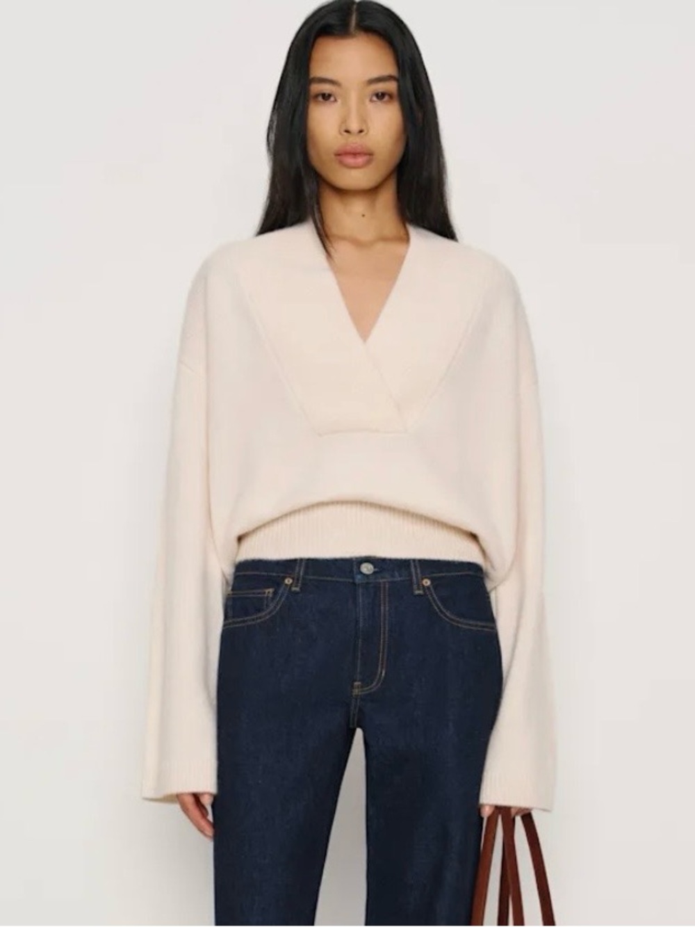 NWT Reformation Easton 100% Cashmere Sweater
